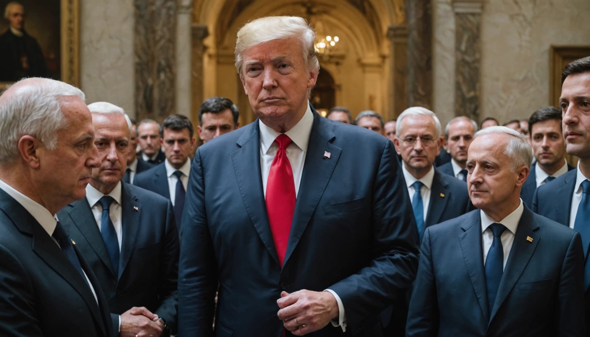 Trump and Zelenskyy Meet at Vatican Amidst Funeral for Pope Francis