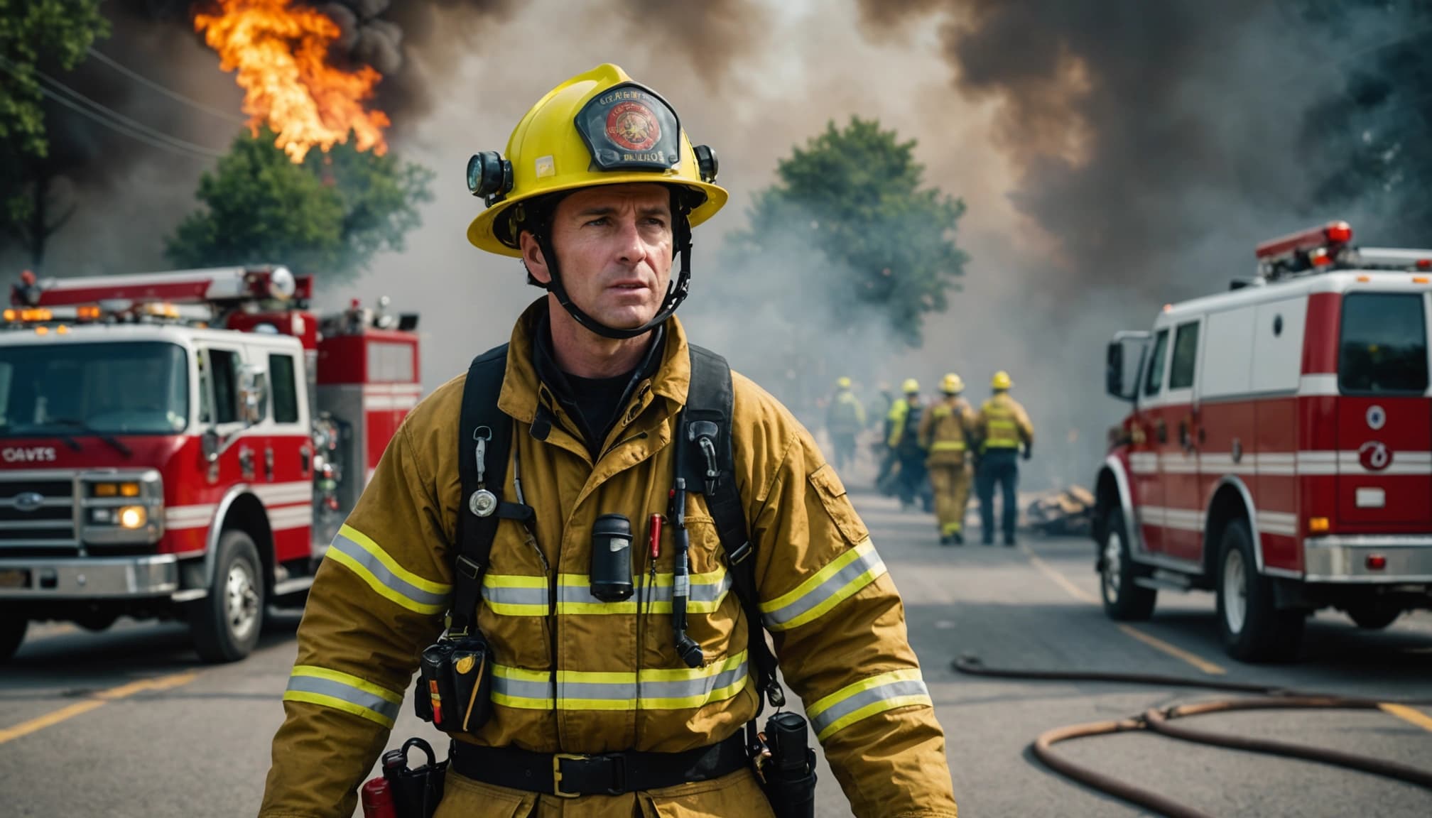 Firefighting in a Warming World: How Rising Temperatures Intensify the Heat on First Responders