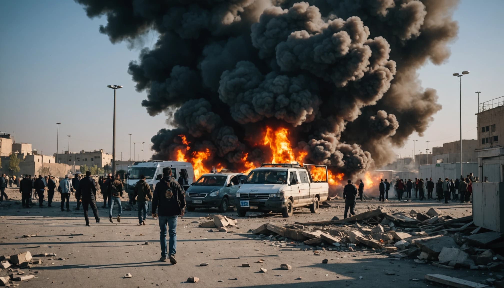 Explosion Rocks Iranian Port City of Bandar Abbas, Dozens Injured